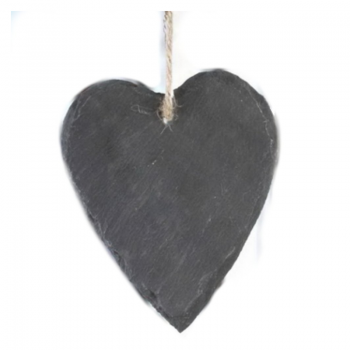 Herz aus Schiefer (14 cm)